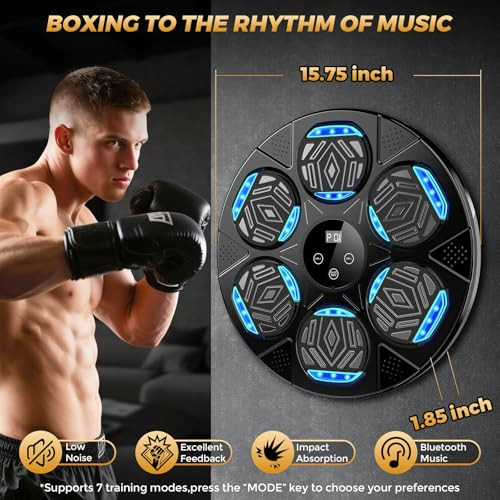 LOLBOT MUSIC BOXING MACHINE - DARK BLACK