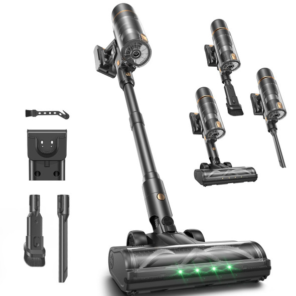 OXVAC R7F CORDLESS VACUUM CLEANER 600W/58000PA 65-MINUTE RUN TIME CORDLESS