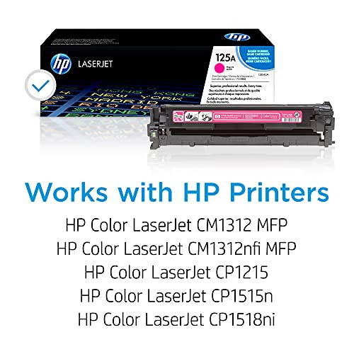 HP Original 125A Magenta Toner Cartridge Works Color LaserJet CM1312 MFP New