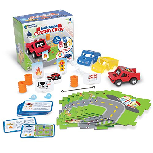 LEARNING RESOURCES SWITCHEROO CODING CREW CODE GAMES FOR BOYS AND GIRLS