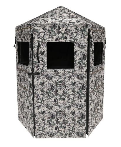 Hawk Down & Out Scout Hunting Durable Camo Concealing Ground Panel Blind