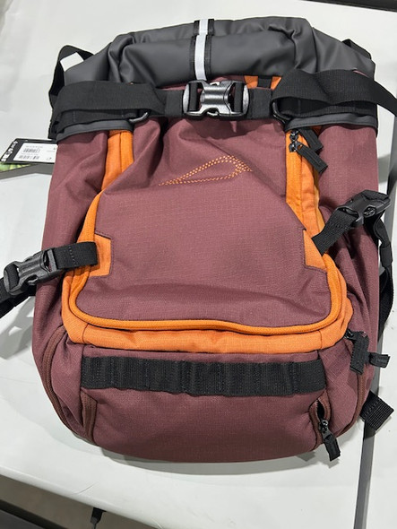 OAKLEY ZAINO OAKLEY PEAK RC 25L ROSSO SCURO ARANCIONE NERO - BURGANDY,ORANGE