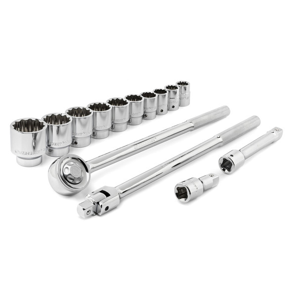 CRESCENT 14 PIECE MECHANICS TOOL SET 3/4" DRIVE 12 POINT - CTK14SAEN