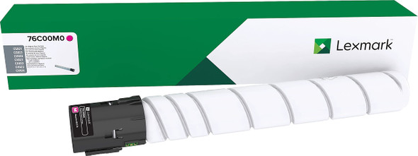 76C00M0 Lexmark Magenta Toner Cartridge.  Magenta New
