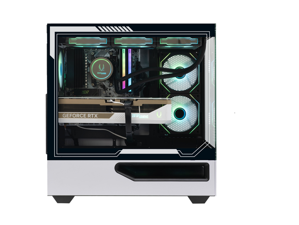 ZOTAC GAMING MEK AI-Enhanced Gaming PC Desktop Computer - NVIDIA GeForce RTX