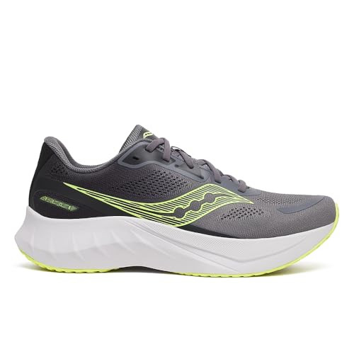 SAUCONY MEN'S TIDE 2 - SIZE: MEN 7 (AU/UK M6) (EU M40) - CARBON/PRIMROSE