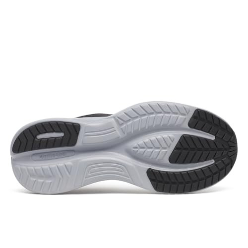 S11048 SAUCY MEN'S LANCER RUN SNEAKER, SIZE MEN'S 11.5 BLACK/WHITE