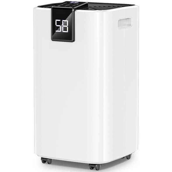 TRA ZICO 4,000 Square feet Dehumidifier for Basement, 45 Pint with Hose, White