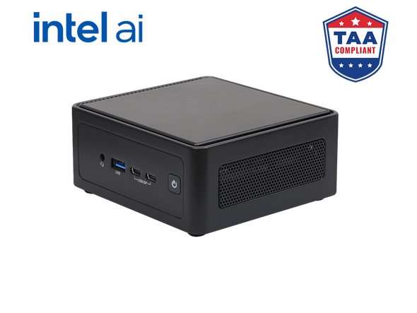 ASRock Industrial NUC BOX-358H AI Mini PC, Intel Core Ultra Processor (Series 3)