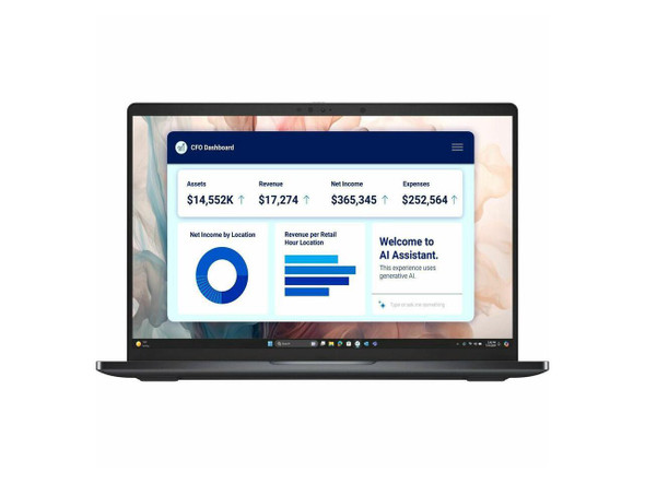 Dell Pro 14 Premium PA14250 14" Touchscreen Copilot+ PC Notebook - QHD+  - Intel