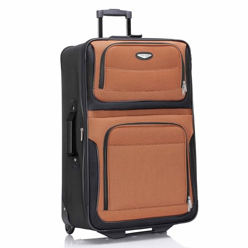 Travel Select Amsterdam Softside Expandable Luggage with Rolling Wheels 29" New