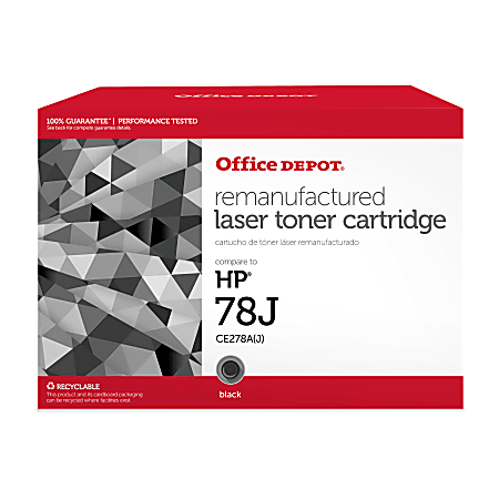 OFFICE DEPOT BLACK EXTRA-HIGH YIELD TONER CARTRIDGE REPLACEMENT - BLACK New