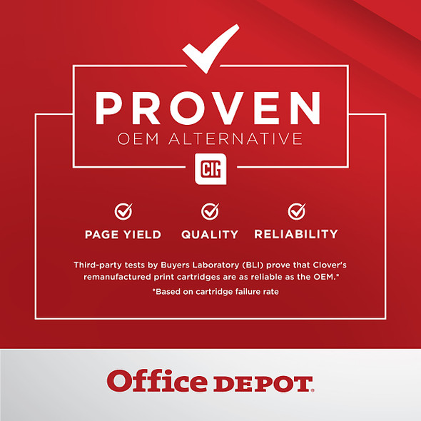 OFFICE DEPOT BLACK EXTRA-HIGH YIELD TONER CARTRIDGE REPLACEMENT - BLACK New