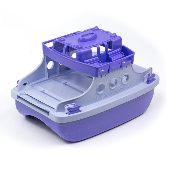 GREEN TOYS OCEANBOUND FERRY BOAT - PURPLE/LIGHT PURPLE