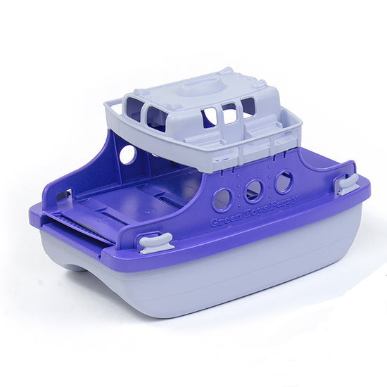 GREEN TOYS OCEANBOUND FERRY BOAT - PURPLE/LIGHT PURPLE