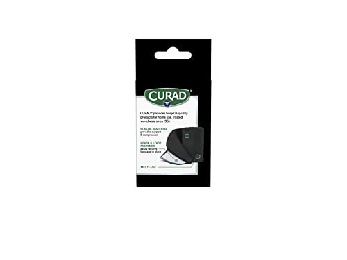 CURAD ELASTIC BANDAGE WITH HOOK AND LOOP CLOSURE CURORT493 - BLACK New