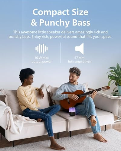 PHILIPS S2108 PORTABLE BLUETOOTH SPEAKER,WIRELESS PUNCHY BASS 10W - BLACK