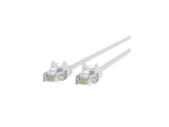 Belkin 75ft CAT6 Ethernet Patch Cable Snagless, RJ45, M/M White Model