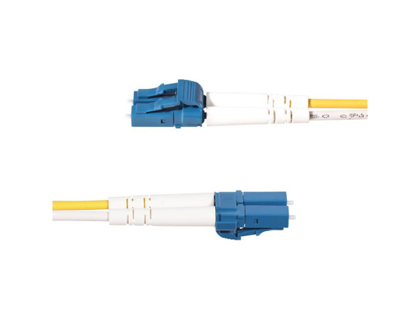 StarTech 3m 9.8ft LC to SC UPC OS2 Single Mode Duplex Fiber Optic Cable 9/125