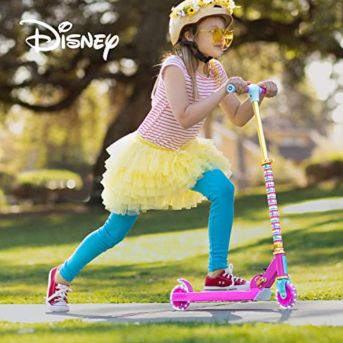 Jetson Character Kids Scooter, LED Light-up Wheels, Easy-fold, Disney