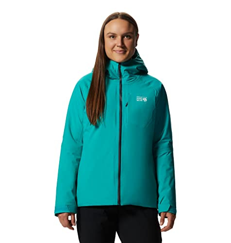MOUNTAIN HARDWEAR WOMENS STRETCH OZONIC INSULATED JACKETJACKET SYNTH GREEN L New