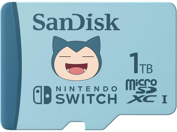 SanDisk Pokémon 1TB microSDXC Flash Card for Nintendo Switch Model