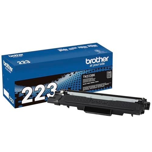 Brother Genuine TN223BK Standard Yield Toner Cartridge Replacement TN223 Black New