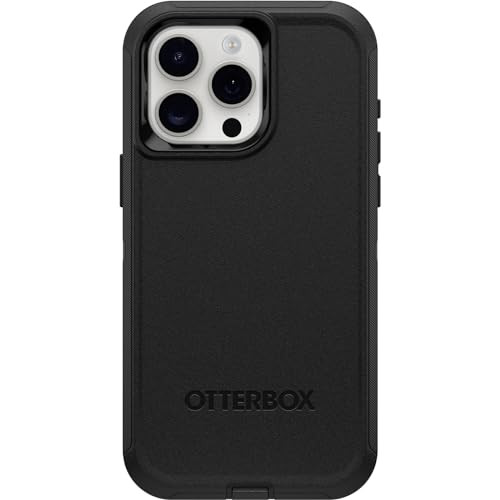 OTTERBOX IPHONE 15 PRO MAX ONLY DEFENDER SERIES CASE - BLACK
