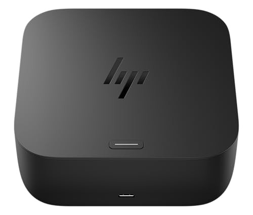 HP USB-C 100W G6 DOCK FUTURE-PROOF AMBIENT LED LIGHTING NOTIFICATIONS - BLACK