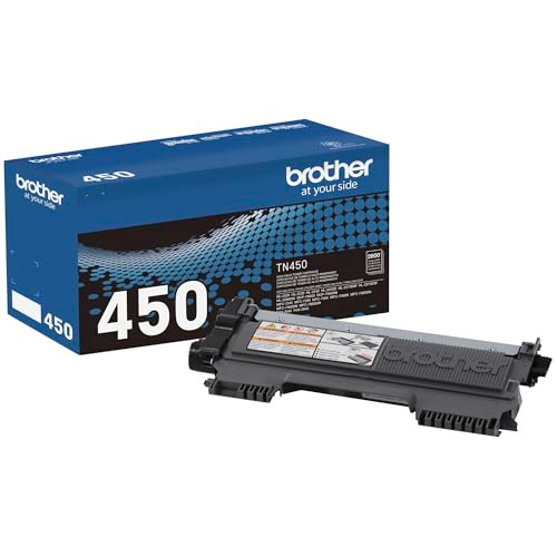 BROTHER GENUINE HIGH YIELD TONER CARTRIDGE REPLACEMENT TN450 - BLACK New