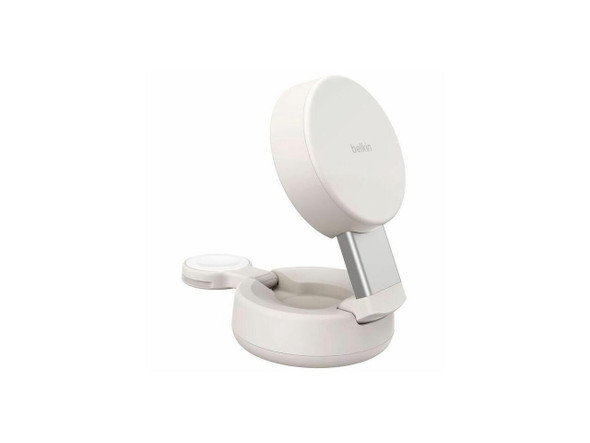 Belkin UltraCharge Pro 2-in-1 Convertible Magnetic Charger with Qi2 25W - Sand -