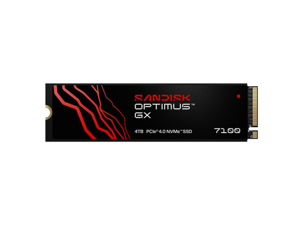 SanDisk Optimus GX 7100 M.2 2280-S3-M 4TB PCI-Express 4.0 x4 3D NAND TLC