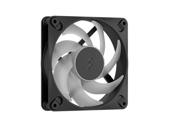 Fractal Design Dynamic 3 120mm ARGB Black PWM Case Fan, High Durability Rifle