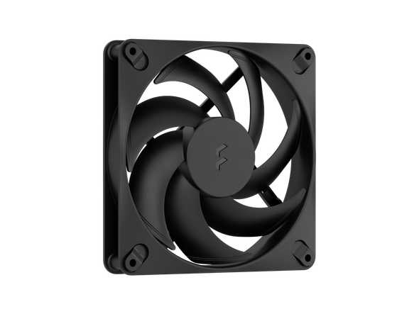 Fractal Design Dynamic 3 140mm Black PWM Case Fan, High Durability Rifle