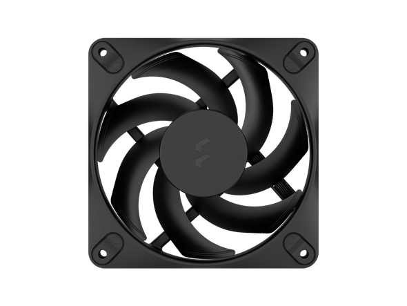 Fractal Design Dynamic 3 120mm Black PWM Case Fan, High Durability Rifle