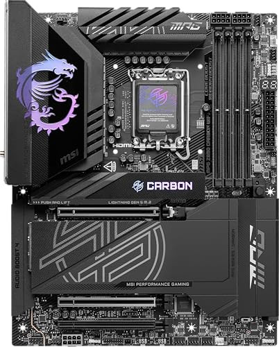 MSI MPG-Z890-CARBON-WIFI GAMING MOTHERBOARD ULTRA SERIES 2 - BLACK