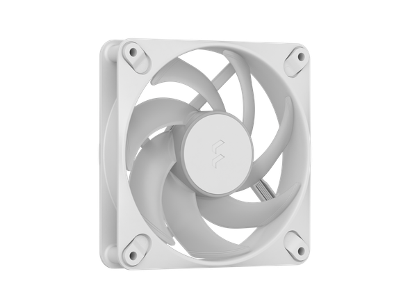 Fractal Design Dynamic 3 120mm ARGB White PWM Case Fan, High Durability Rifle