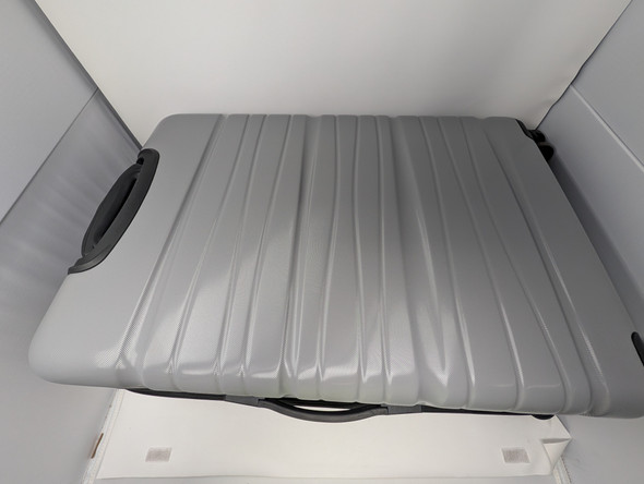 SAMSONITE EVOLVE SE HARDSIDE EXPANDABLE LUGGAGE MEDIUM SPINNER - TITANIUM