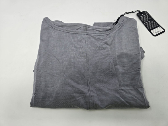 ALLBIRDS WOMEN'S NATURAL FLOW STUDIO LONG SLEEVE - SIZE: WOMEN XS - MEDIUM GRAY New