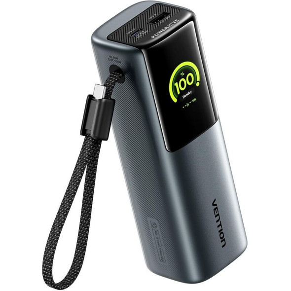 VENTION 20000MAH POWER BANK 165W - DARK GRAY New