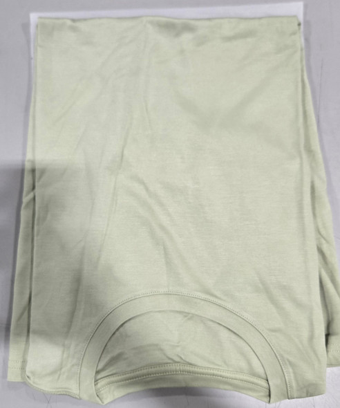 GENERIC UNI-SEX T-SHIRT 71% RAYON, 25% POLYAMIDE - SIZE: L - LIGHT OLIVE