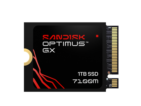 SANDISK Optimus™ GX 7100M PCIe® 4.0 x4 M.2 2230 NVMe™ 1TB SSD 3D NAND TLC