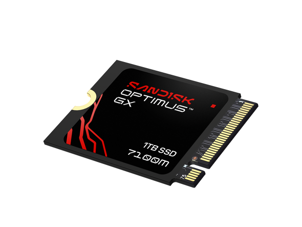 SANDISK Optimus™ GX 7100M PCIe® 4.0 x4 M.2 2230 NVMe™ 1TB SSD 3D NAND TLC