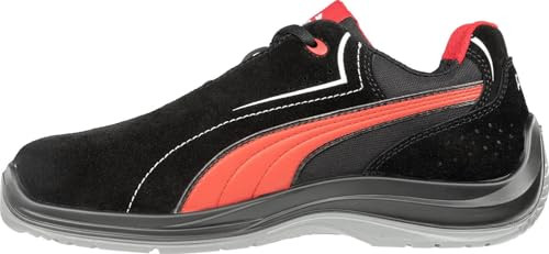 PUMA TOURING LOW - SIZE: MEN 8 - BLACK/RED