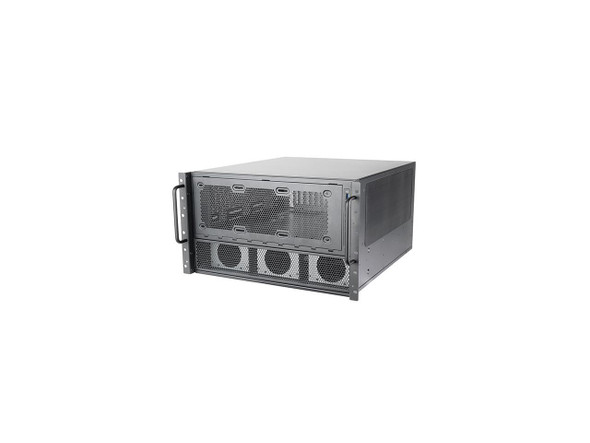 SilverStone RM600 6U Rackmount Chassis featuring Dual PSU Compatibility and