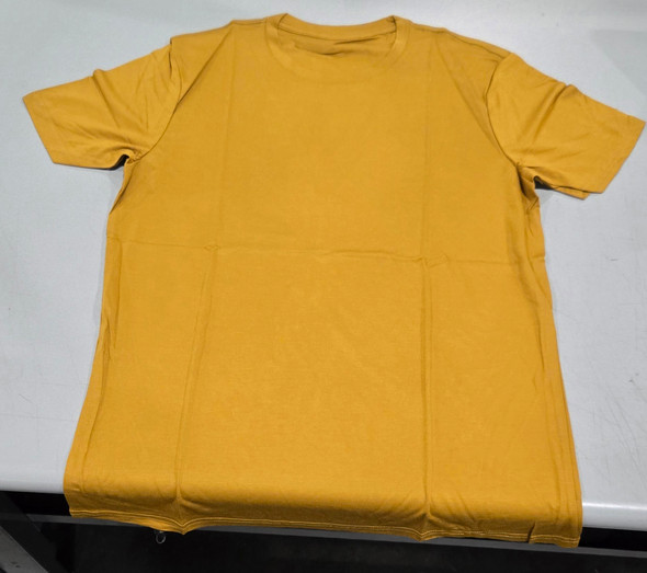 GENERIC UNI-SEX T-SHIRT - SIZE: MEN M WOMEN M - BURNT ORANGE