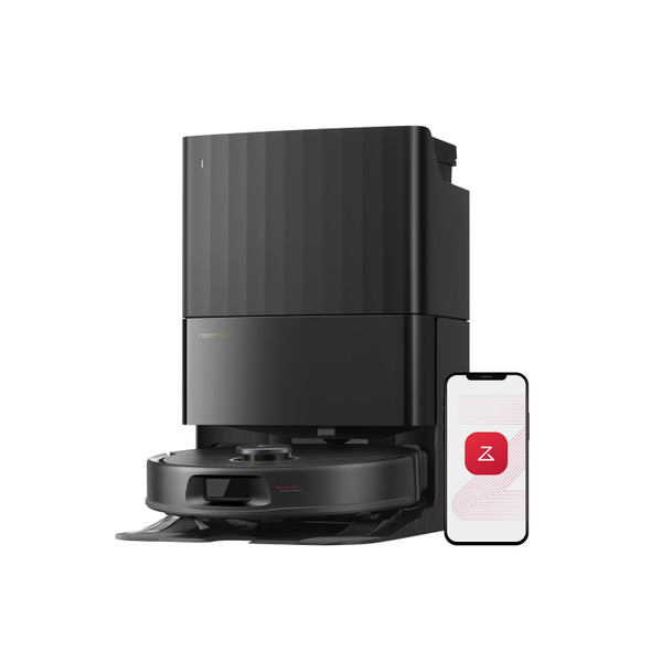 ROBOROCK QREVO S5V ROBOT VACUUM AND MOP FLEXIARM EDGE MOPPING - BLACK