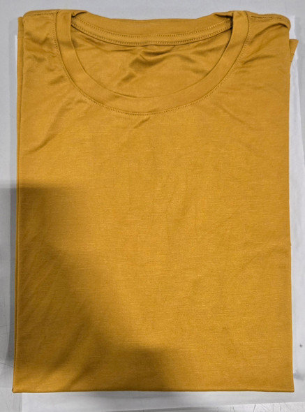 GENERIC UNI-SEX T-SHIRT - SIZE: MEN L WOMEN L - BURNT ORANGE