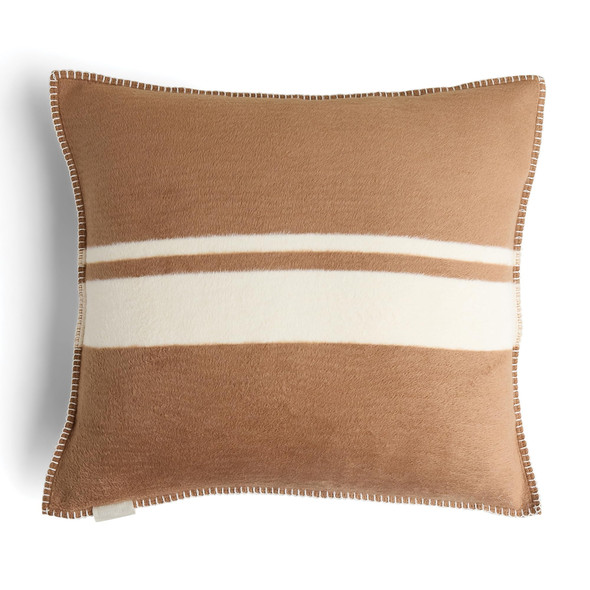 PRESTON LANE HIGHRISE THROW PILLOW, 21"x21", GSM, 47PLUX558708, Camel