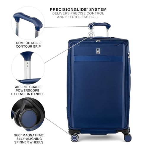 TRAVELPRO VERSAPACK+ LIGHTWEIGHT SOFTSIDE EXPANDABLE LUGGAGE 29INCH - BLUE New